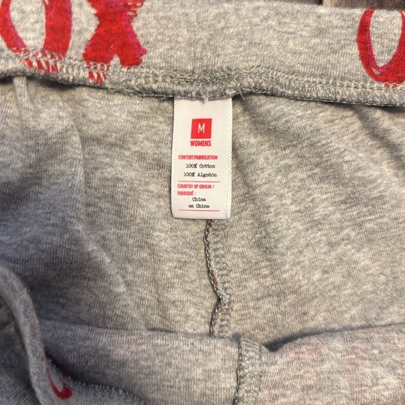 XO Family Matching Valentines Pajamas in Gray and Red! Worn one time! - Picture 7 of 7